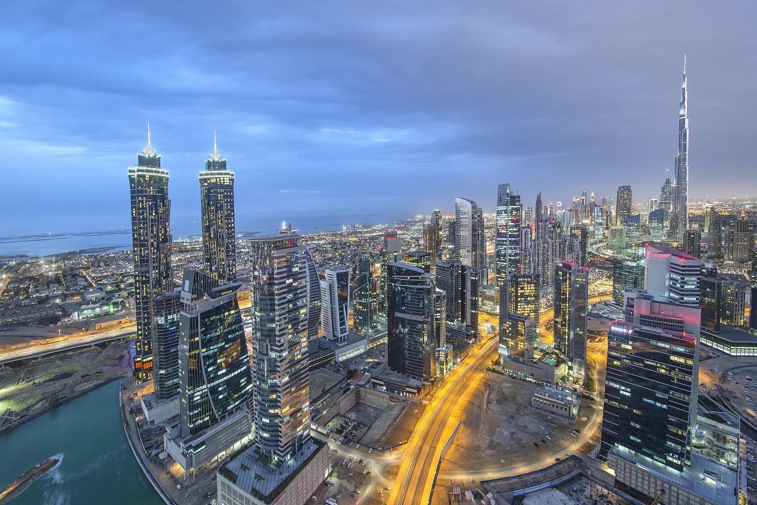 Dubai business district
